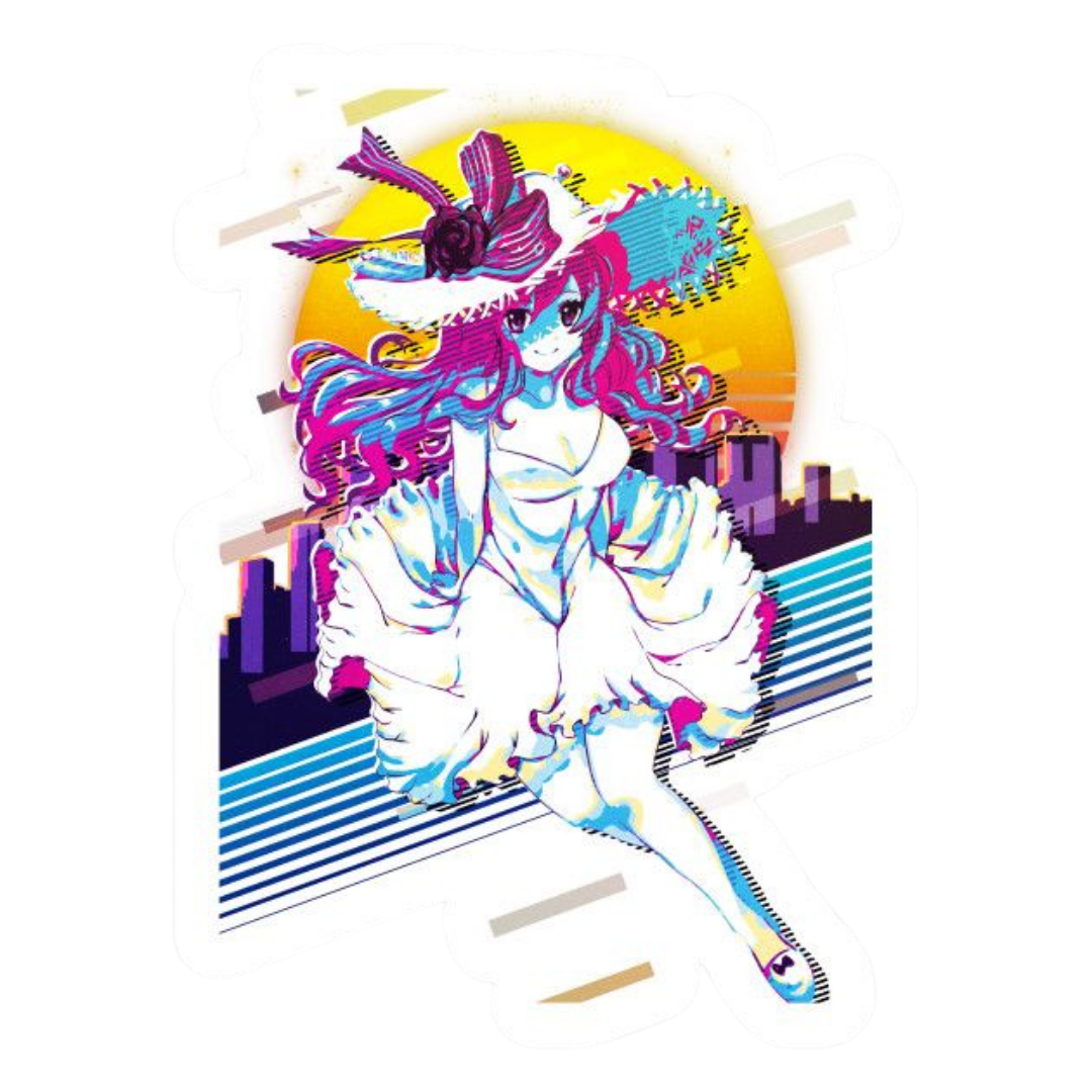 Juvia Lockser Fairy Tail Sticker 4 | Water Mage Premium Sticker