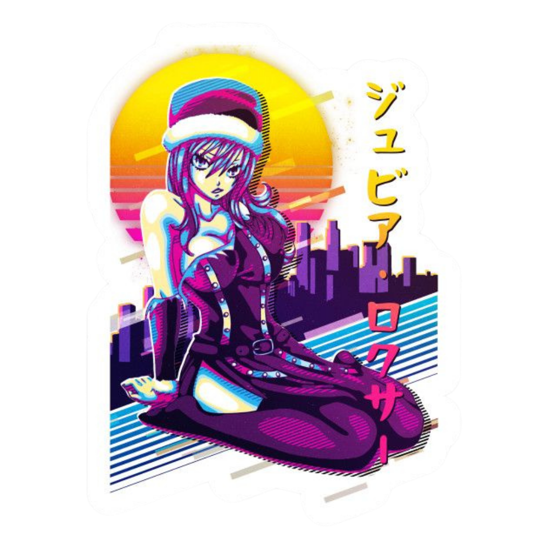 Juvia Lockser Fairy Tail Sticker 5 | Water Mage Premium Sticker