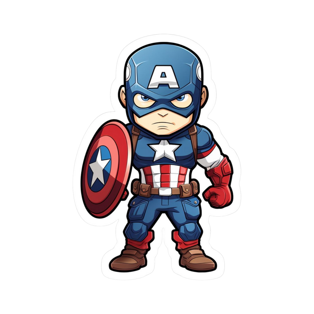 Captain America 4 | Captain America Premium Sticker | Movie