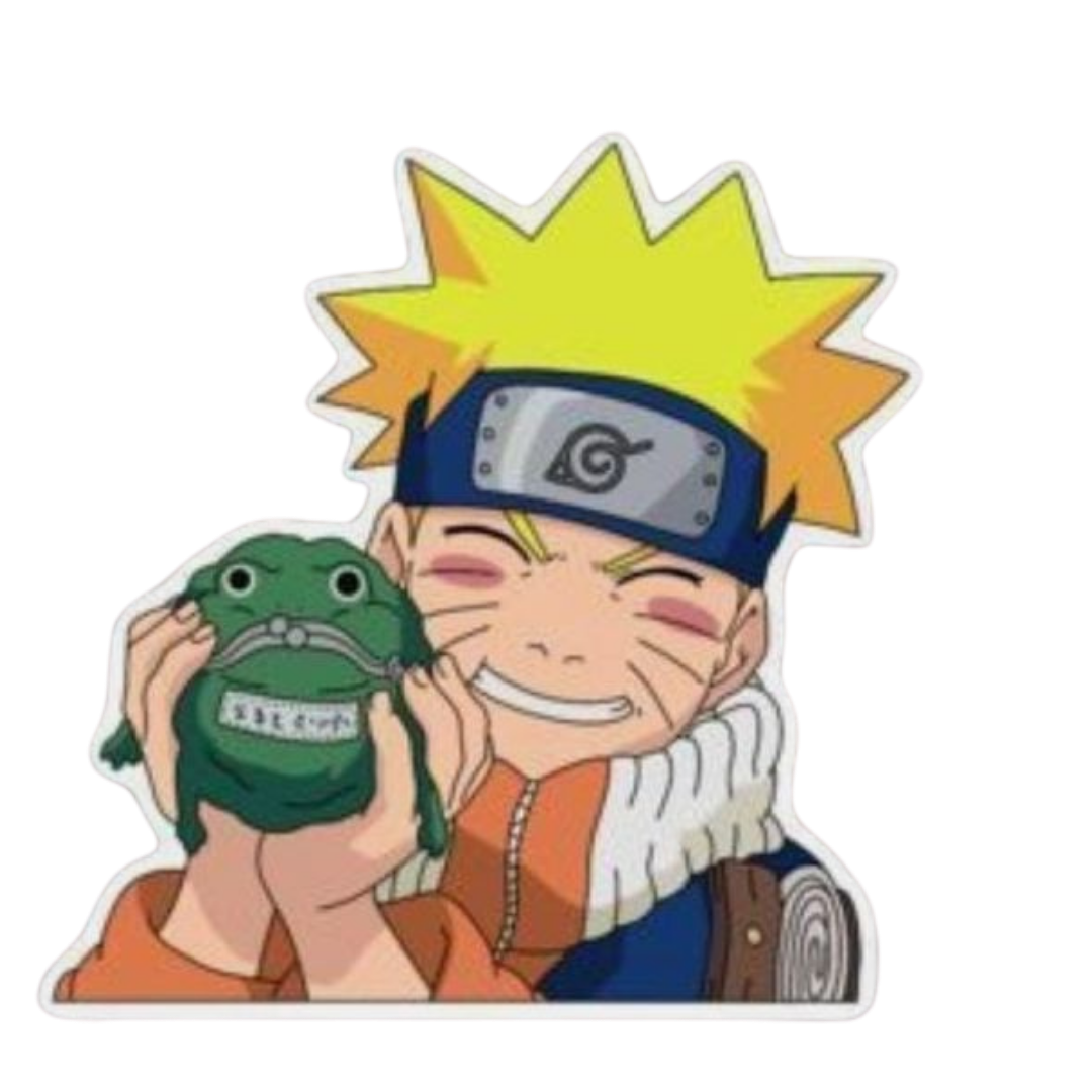 Naruto Uzumaki Anime Sticker 4 | Ninja Premium Sticker