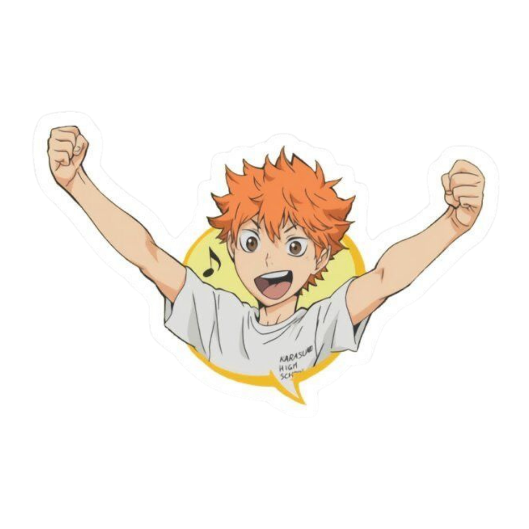 Haikyu Anime Sticker 4 | Volleyball Premium Sticker