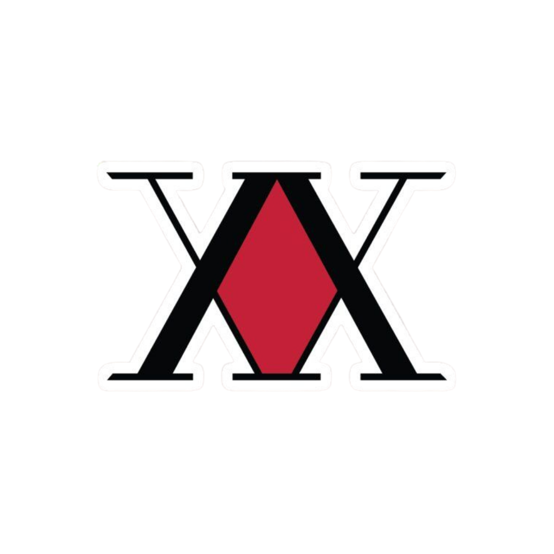 Hunter X Hunter anime stickers Hunter Association logo