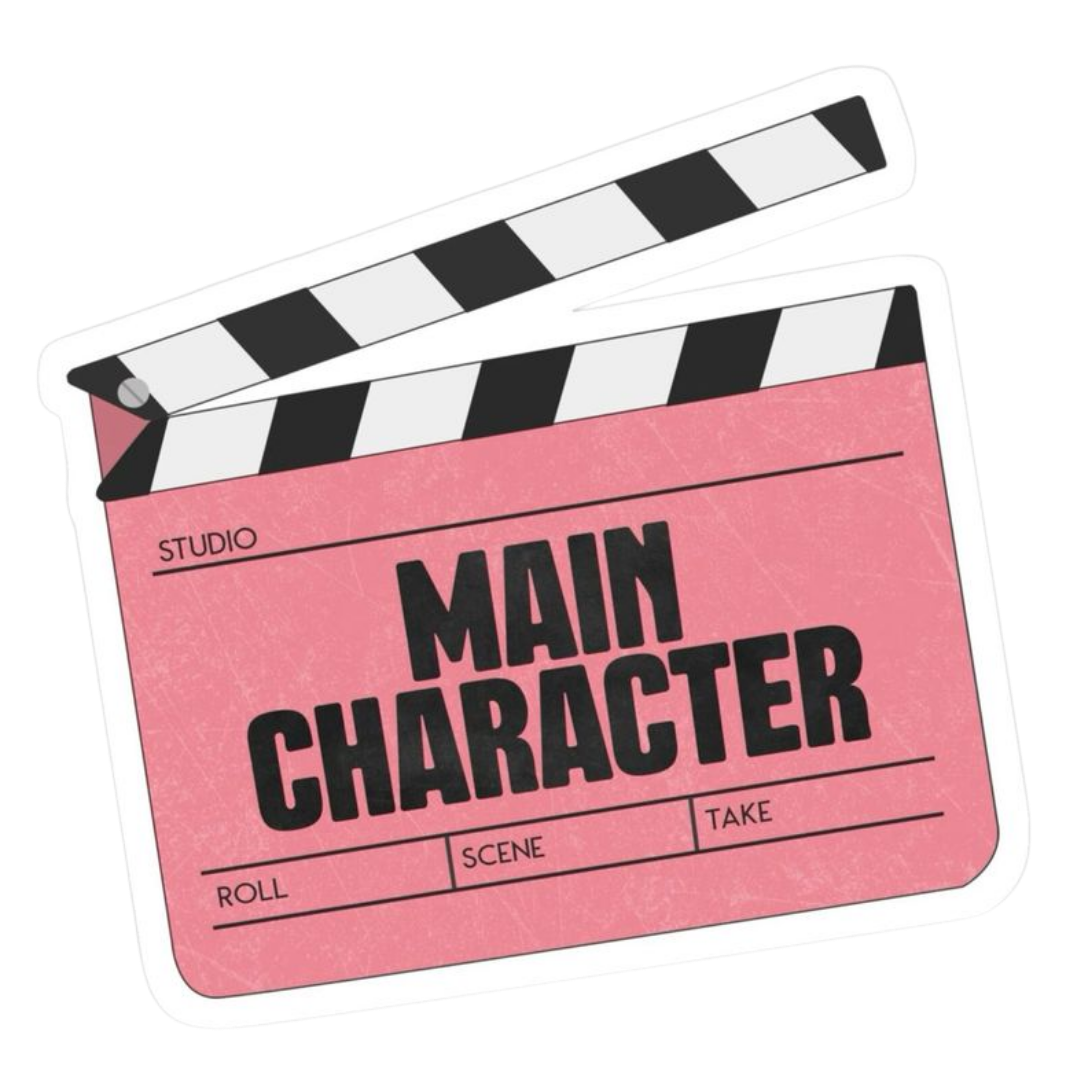 Pink Sticker 4 | Women Pink Barbie Lady | Aesthetic Girl Power Premium Sticker