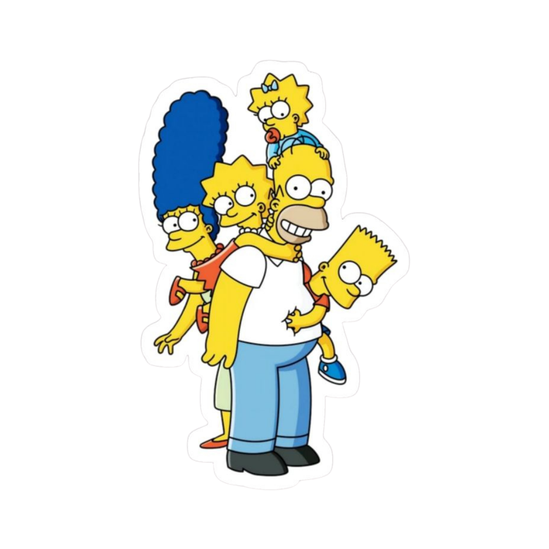 Simpson Family | The Simpsons Premium Sticker | TV Series