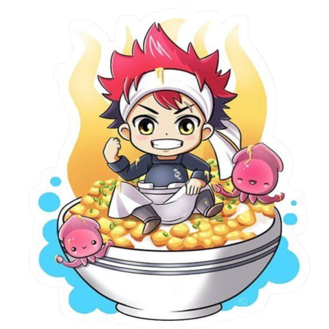 Yukihira Soma 5 | Food Wars | Anime Sticker