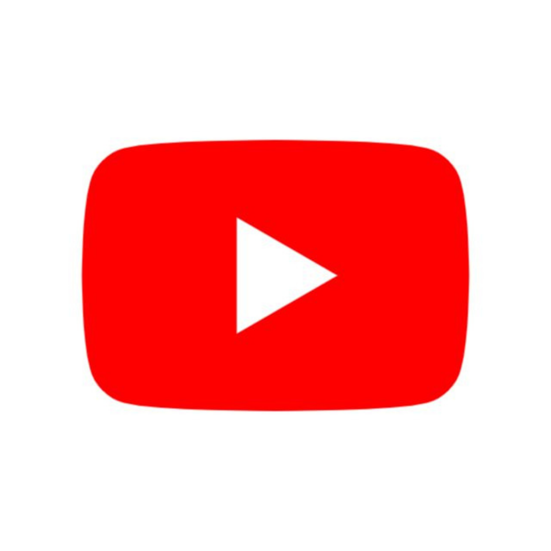 Youtube | Social Media Logo Premium Sticker | Social Media