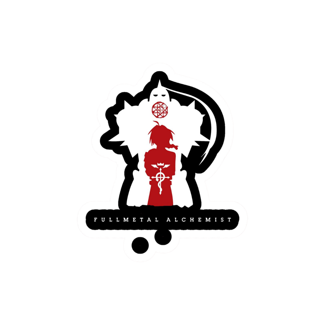 Brothers Art Fullmetal Alchemist Anime Sticker