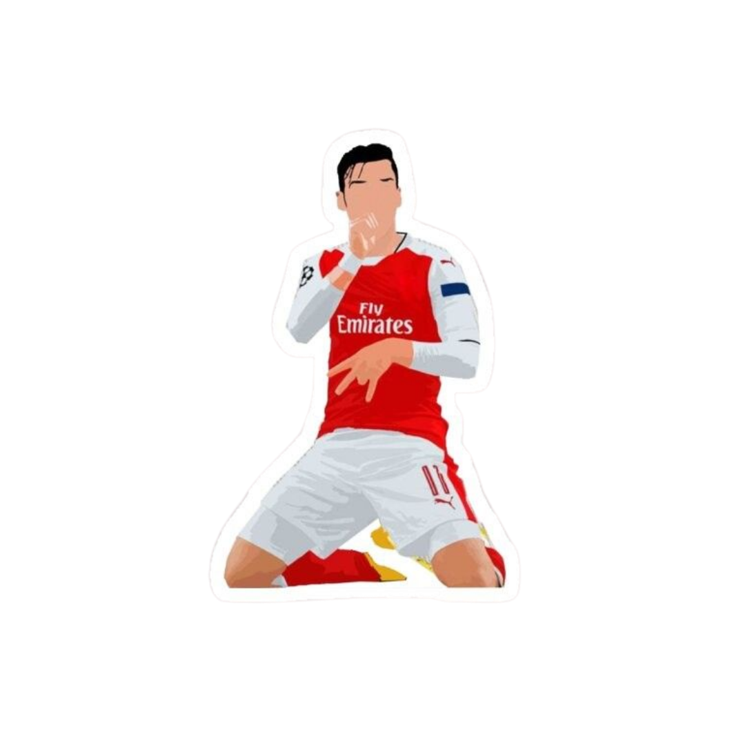 Ozil Comic | Arsenal Premium Sticker | Football Club