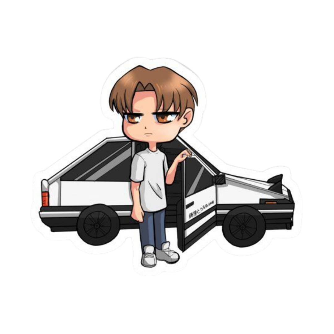 Initial D 6 | Anime Sticker