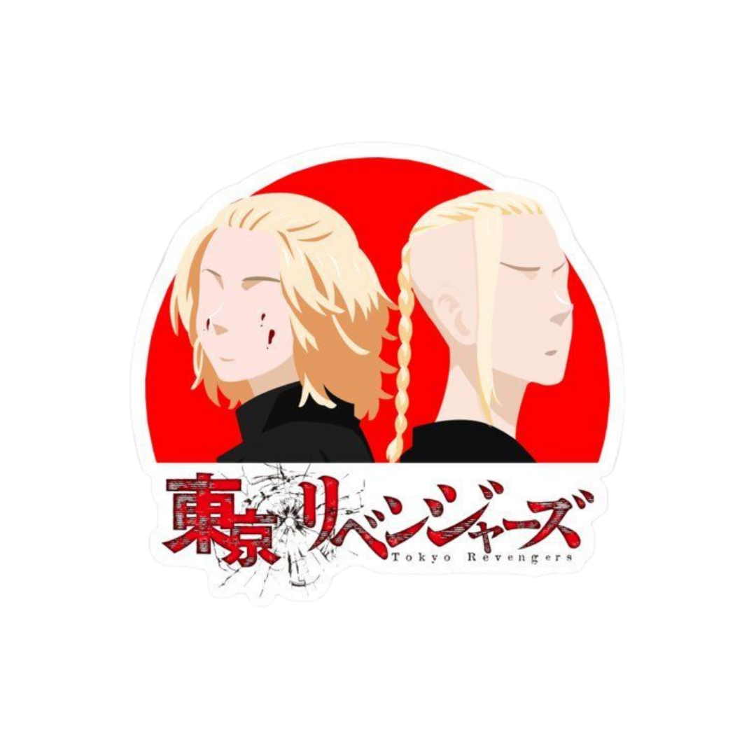 Tokoyo revengers stickers Mikey and Draken