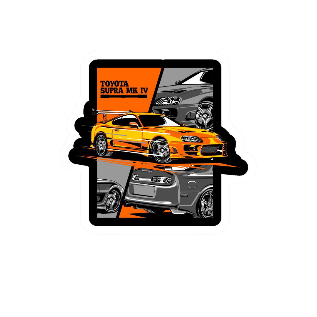 Mid Night JDM Car Sticker 5