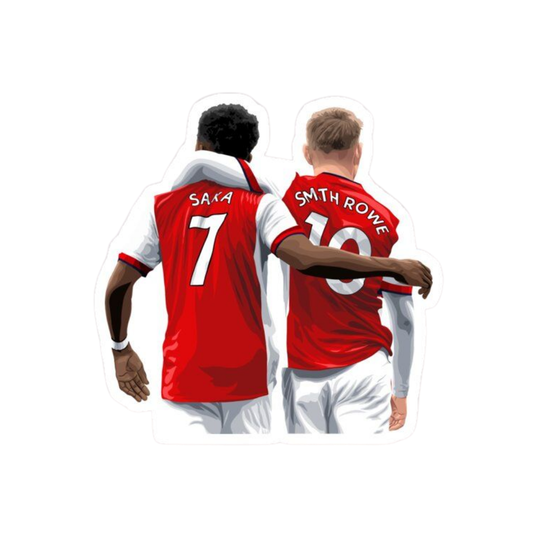 Saka Celebration | Arsenal Premium Sticker | Football Club
