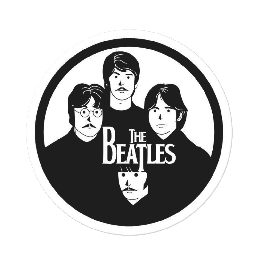 The Beatles Tinplate Badge