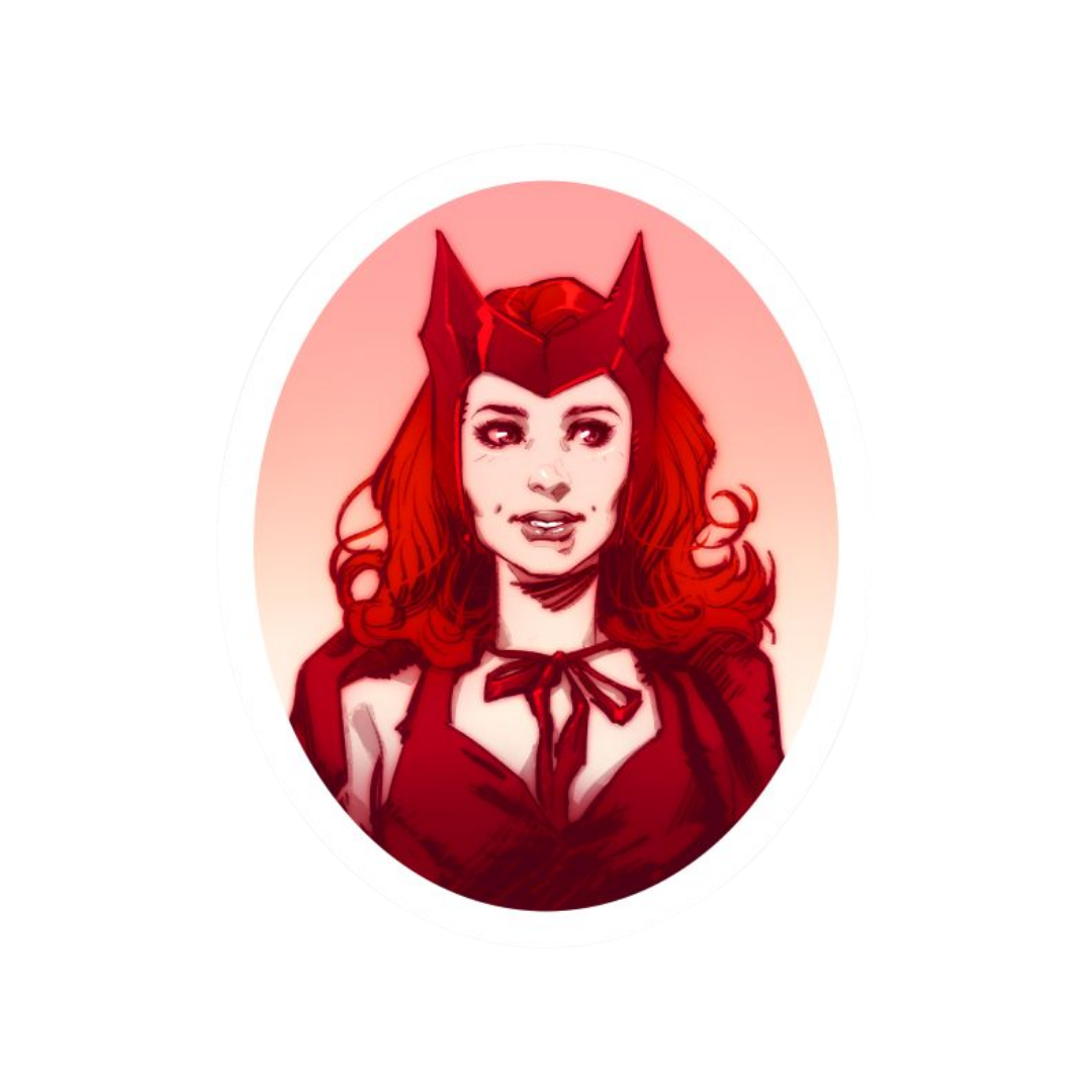The Scarlet Witch 9 | The Scarlet Witch Premium Sticker | Movie