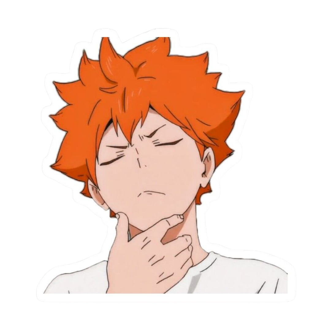 Haikyu Anime Sticker 7 | Volleyball Premium Sticker