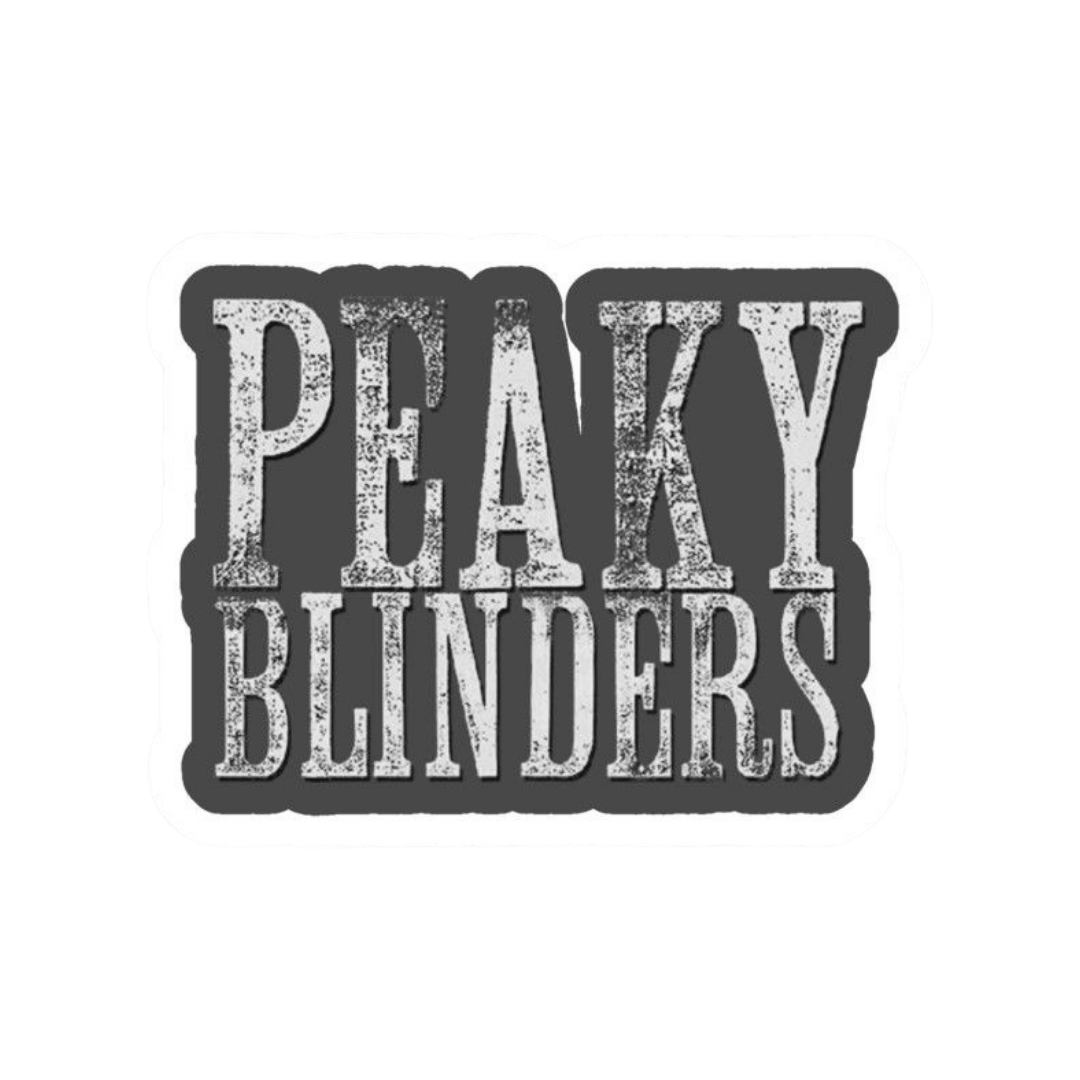 Peaky Blinders Title | Peaky Blinders Premium Sticker | TV Series