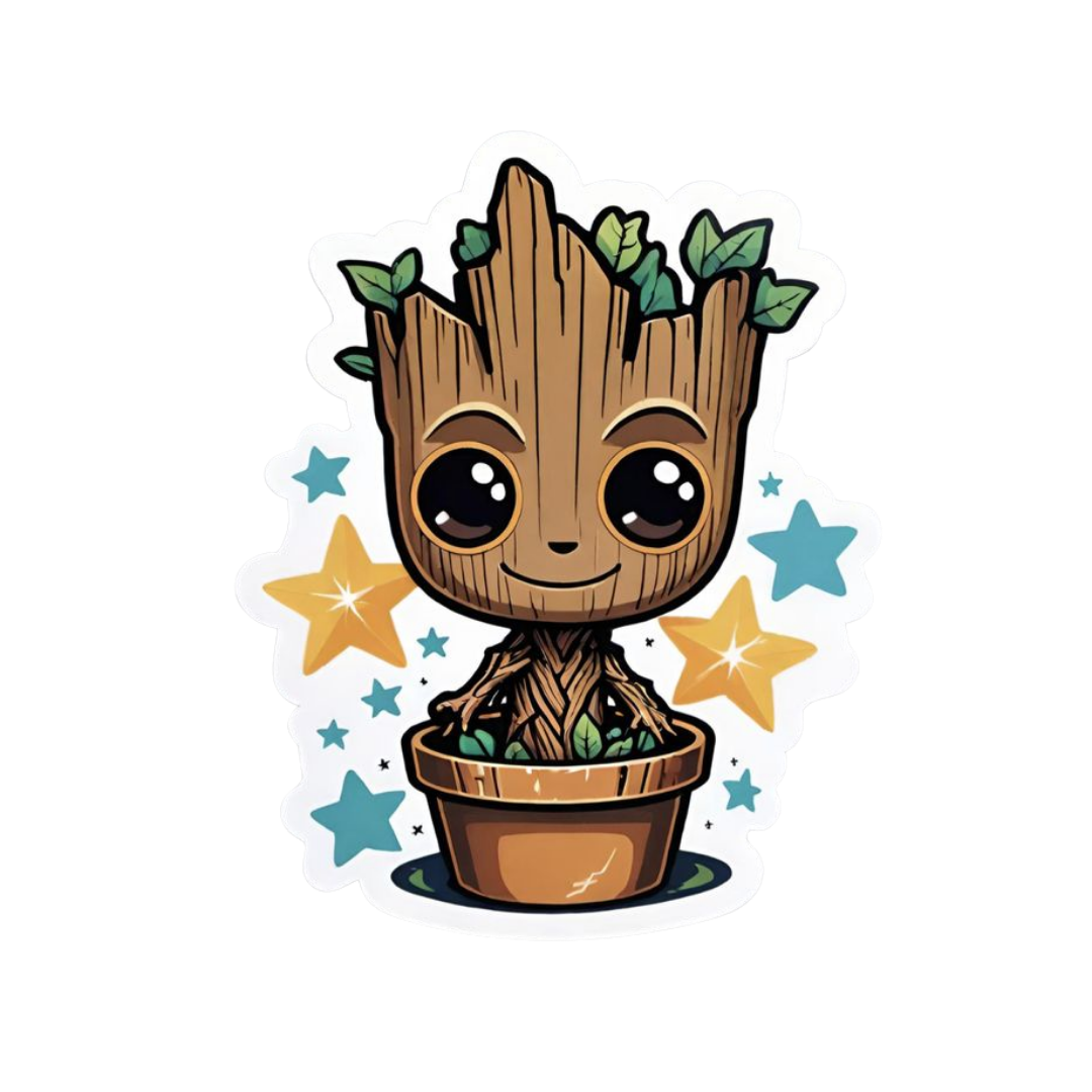 Groot 6 | Groot Premium Sticker | Movie