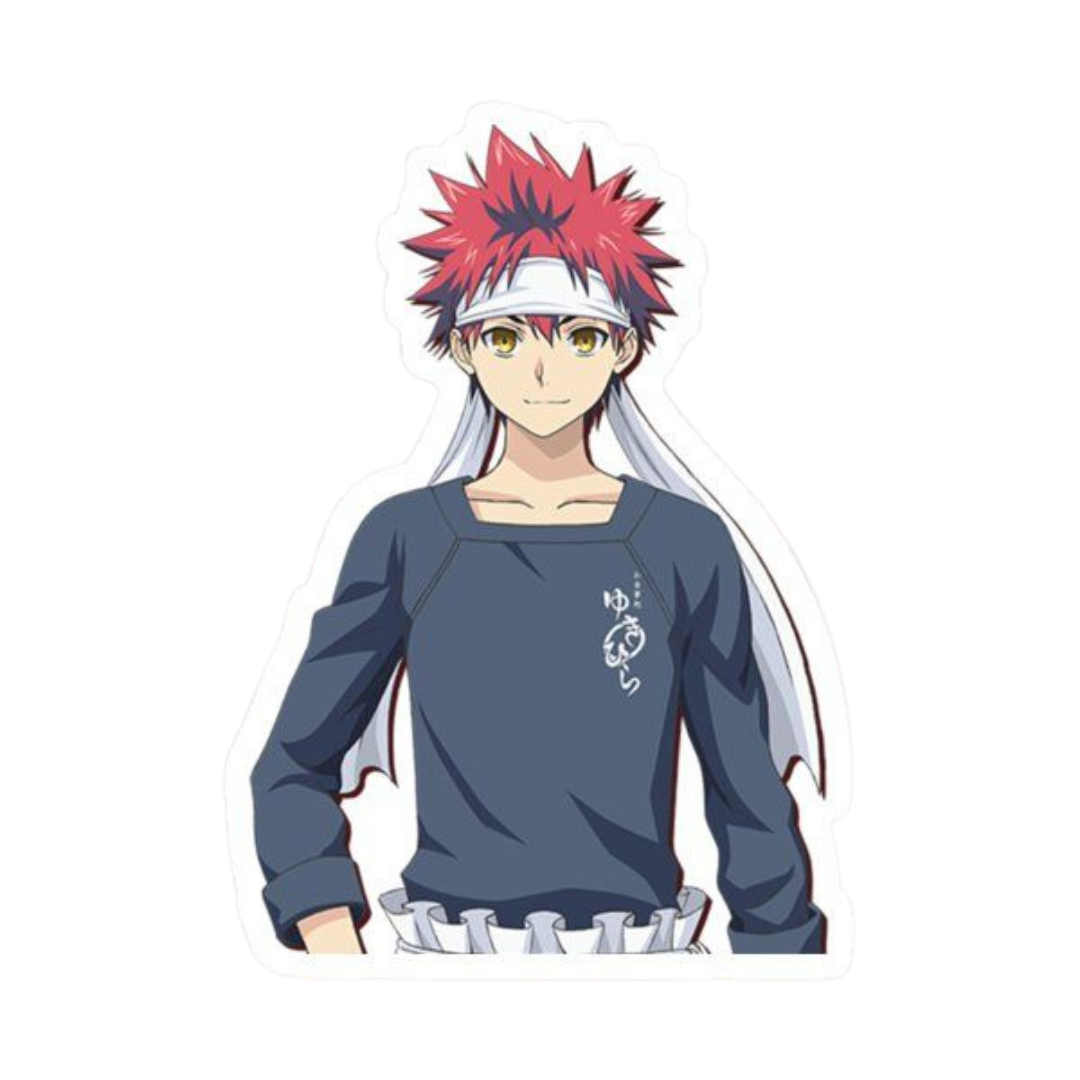 Yukihira Soma 8 | Food Wars | Anime Sticker