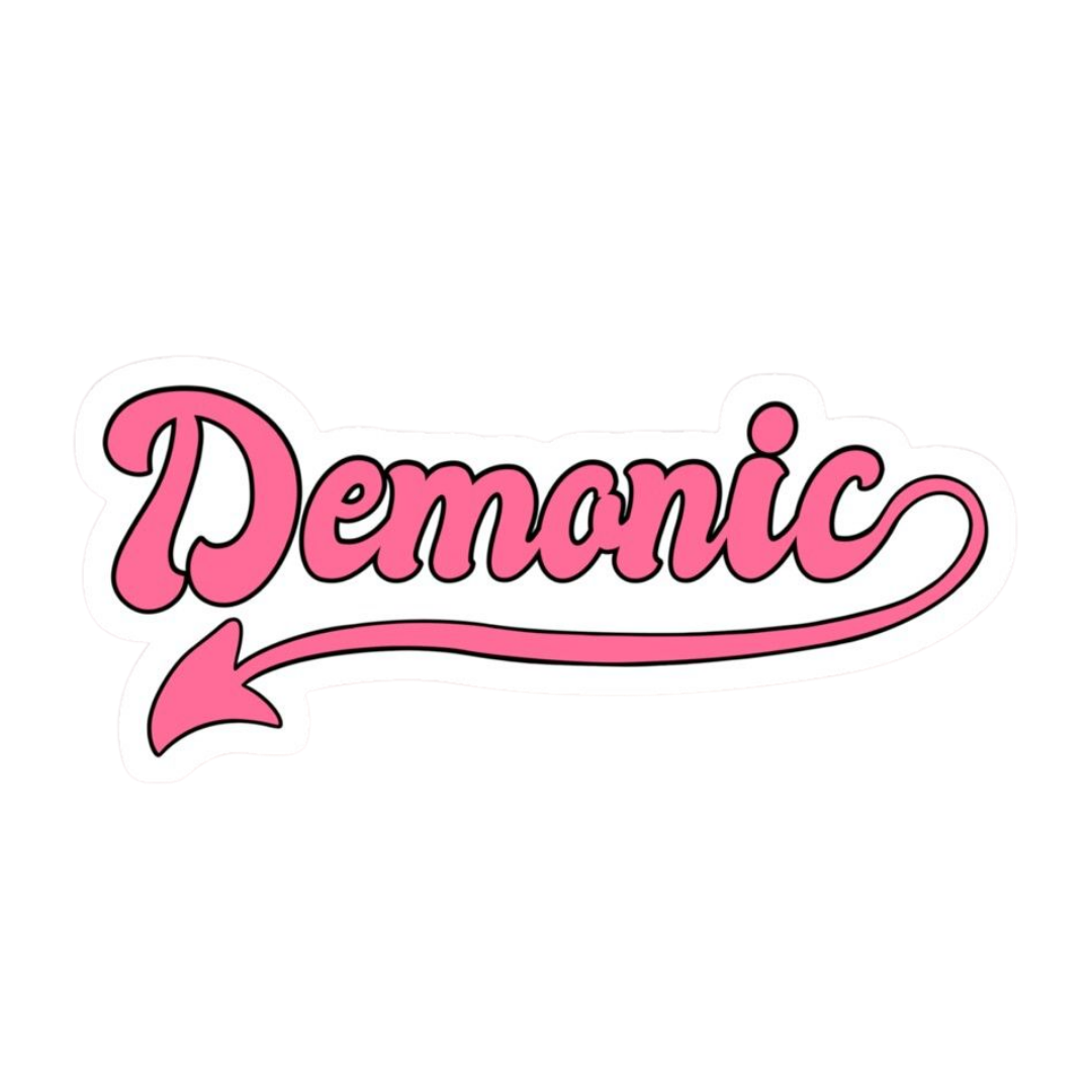 Pink Sticker 93 | Women Pink Barbie Lady | Aesthetic Girl Power Premium Sticker