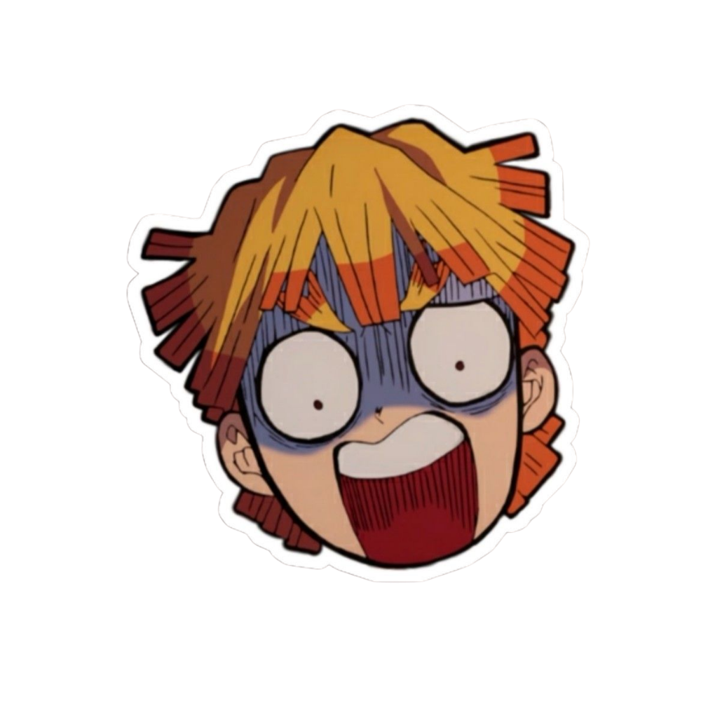 Zenitsu Agatsuma 16 | Premium Anime Sticker | Demon Slayer Edition