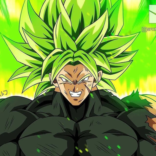 Broly Dragon Ball Z Anime Stickers