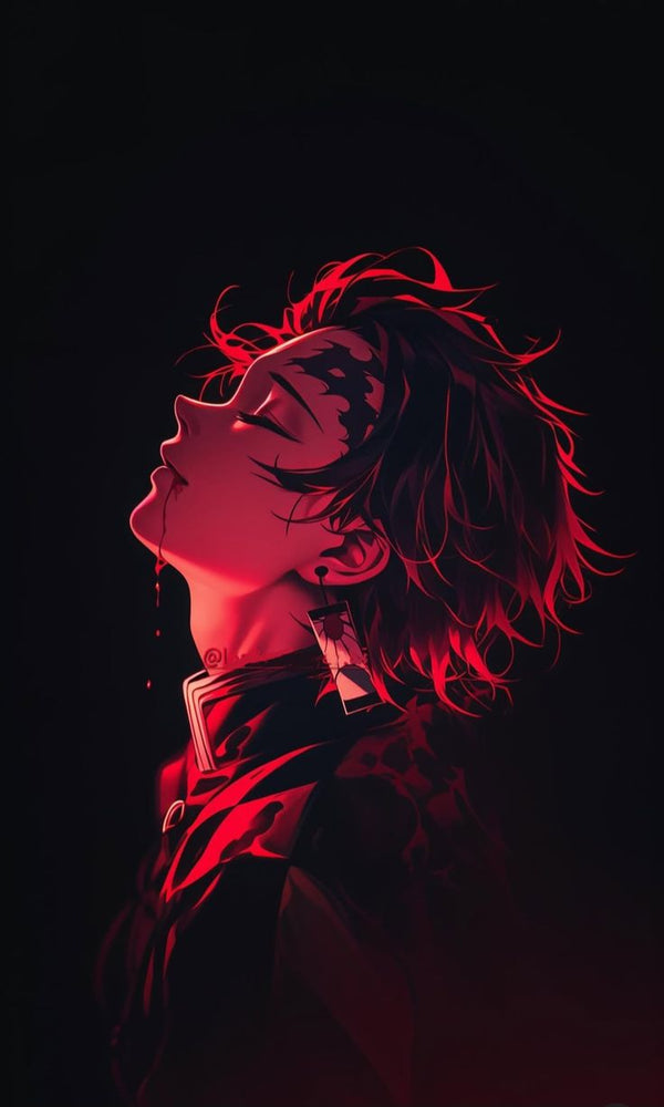 Tanjiro Kamado Demon Slayer Anime Stickers