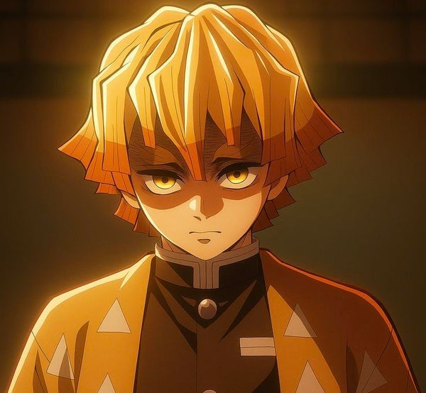 Zenitsu Agatsuma Demon Slayer Anime Stickers