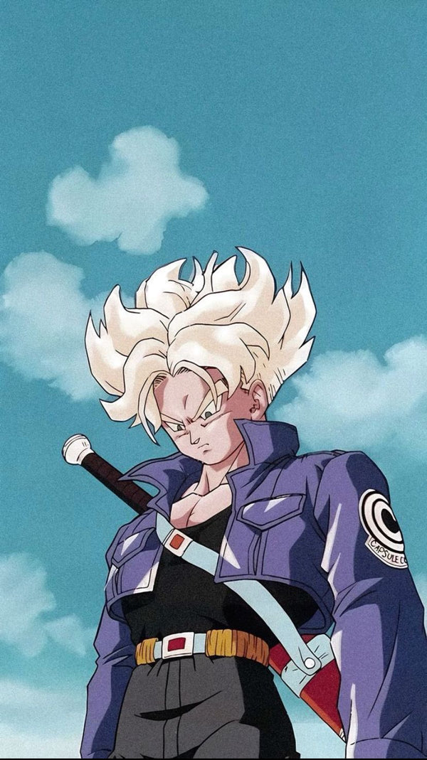 Future Trunks Dragon Ball Z Anime Stickers