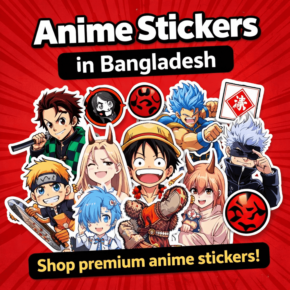 Anime Stickers in Bangladesh | Premium Anime Stickers | Sticker BD ...