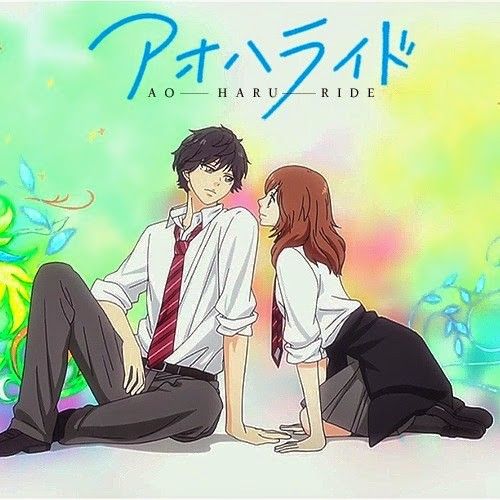 Ao Haru Ride Anime Stickers | Romance Anime Designs | StickerBD