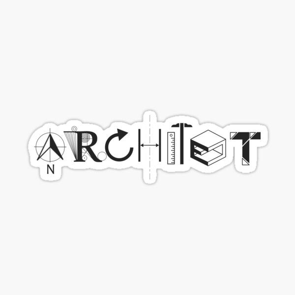 Architecture Stickers | Building & Design Stickers | StickerBD
