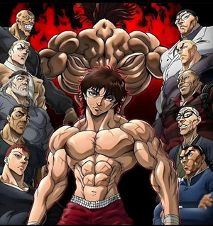 Baki the Grappler Anime Stickers
