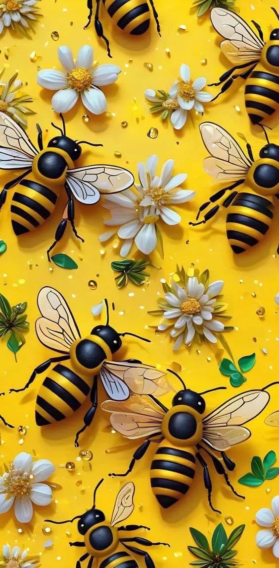 Bee Stickers | Cute Bee & Honey Designs | StickerBD