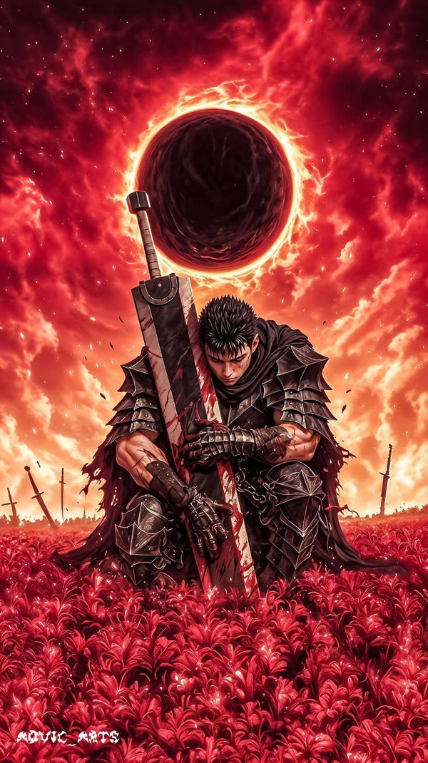 Berserk Anime Stickers | Dark Fantasy Designs | StickerBD