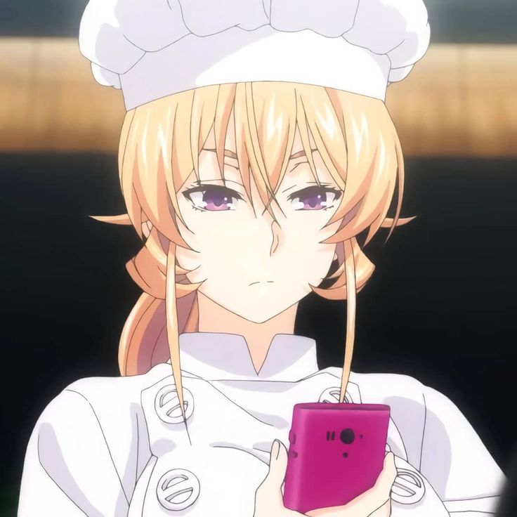 Erina Nakiri Food war Anime Stickers