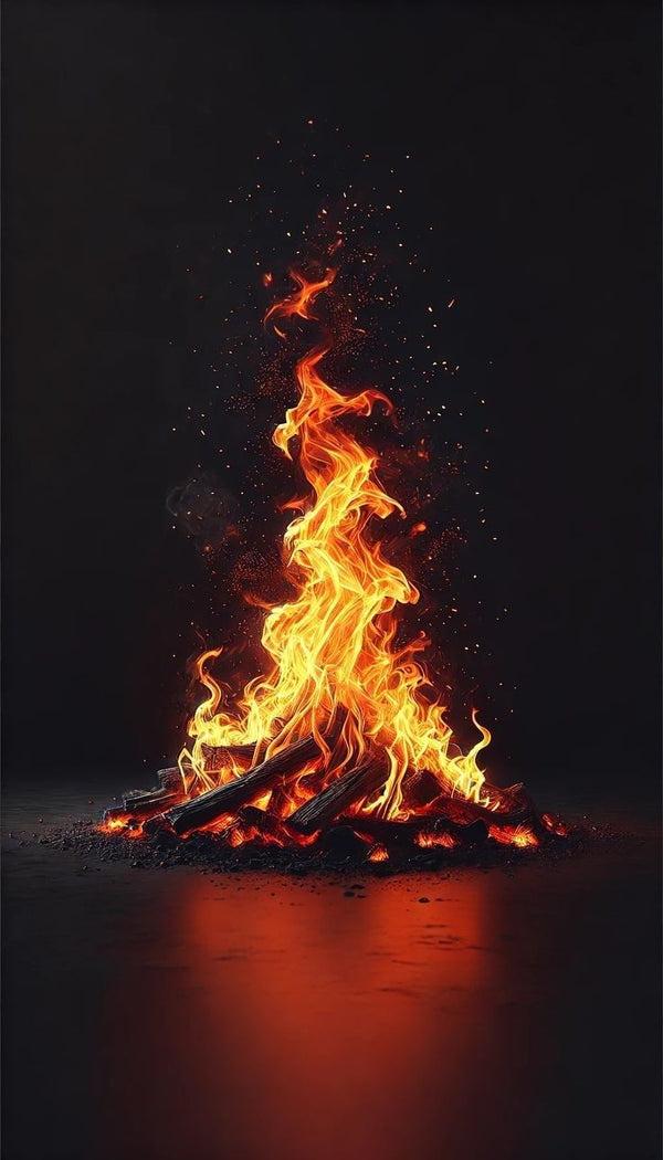 Fire Stickers | Flame & Fire Aesthetic Designs | StickerBD