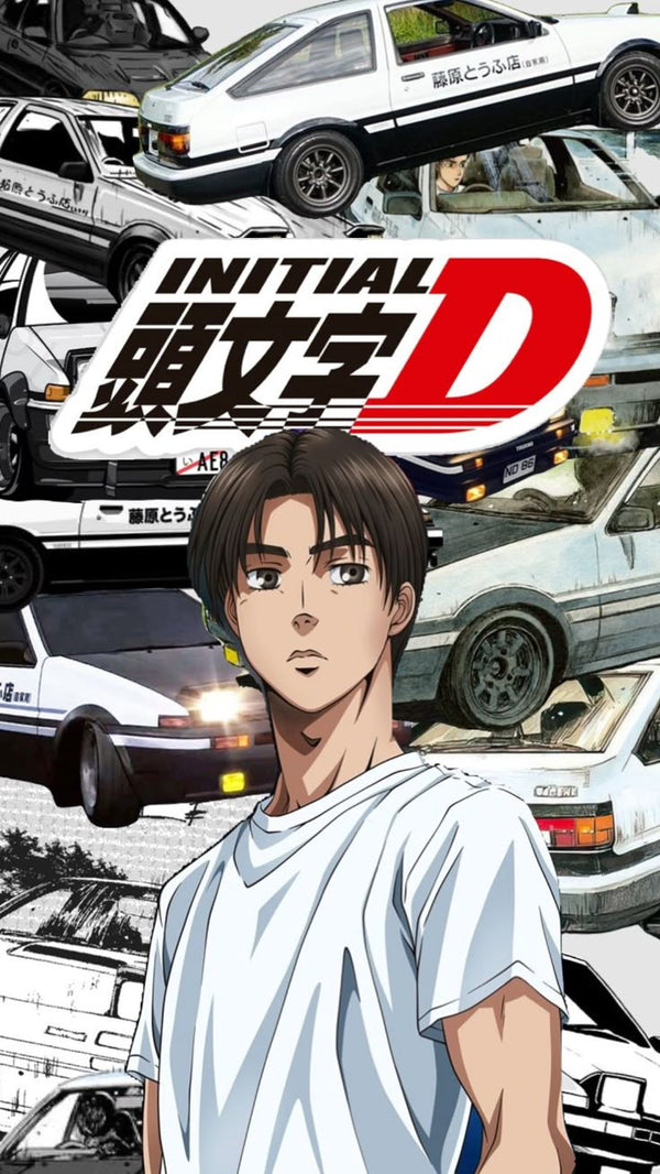 Initial D Anime Stickers | Premium Anime Stickers | StickerBD