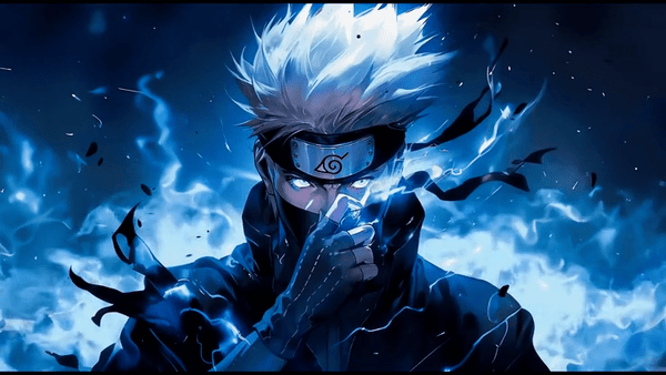 Kakashi Hatake Naruto | Premium Anime Stickers | StickerBD