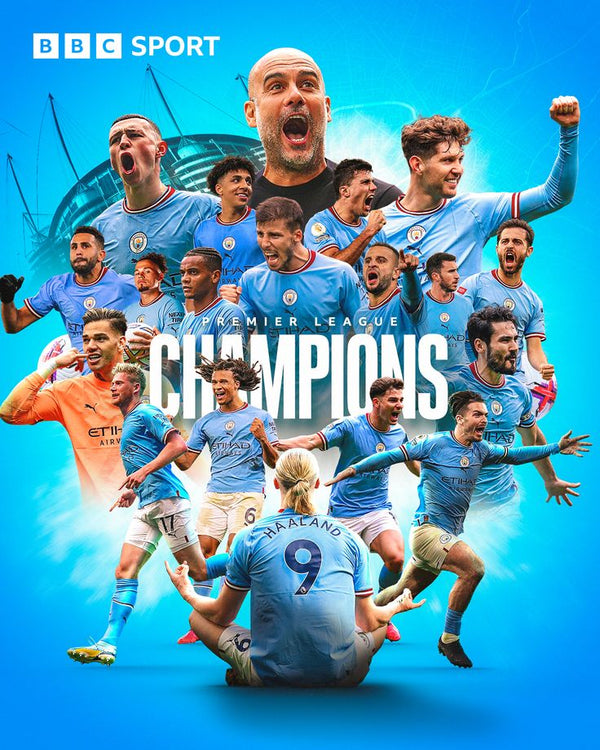 Manchester City – Sky Blues - StickerBD