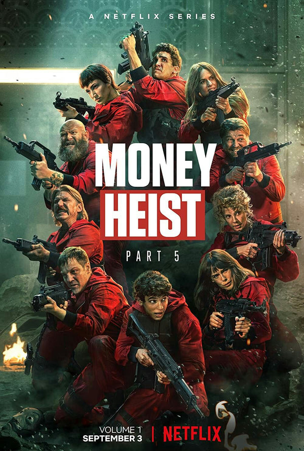 Money Heist Stickers | La Casa de Papel Stickers | StickerBD
