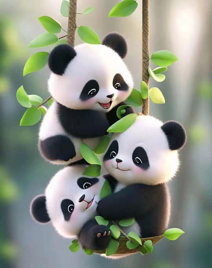Panda Stickers | Cute Panda Designs | StickerBD
