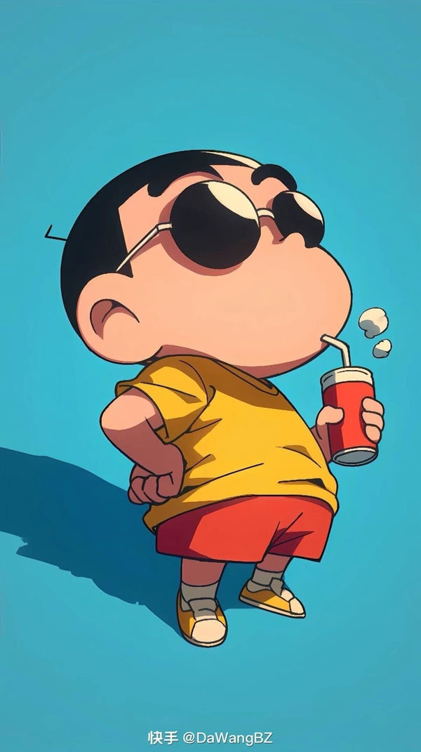 Shinchan Anime Stickers | Crayon Shinchan Designs | StickerBD