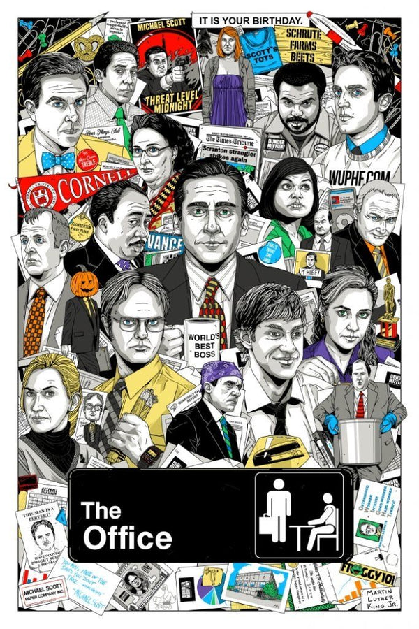 The Office Stickers | Premium TV Series Stickers | StickerBD