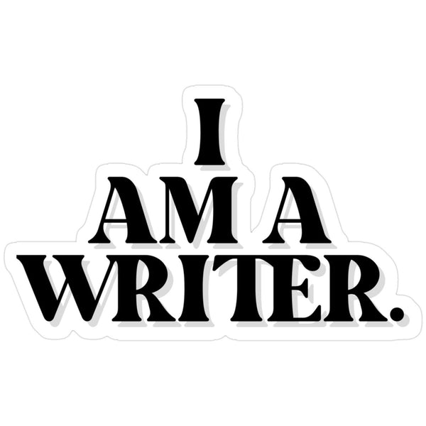 Writer Stickers | Creative Writing & Author Designs | StickerBD