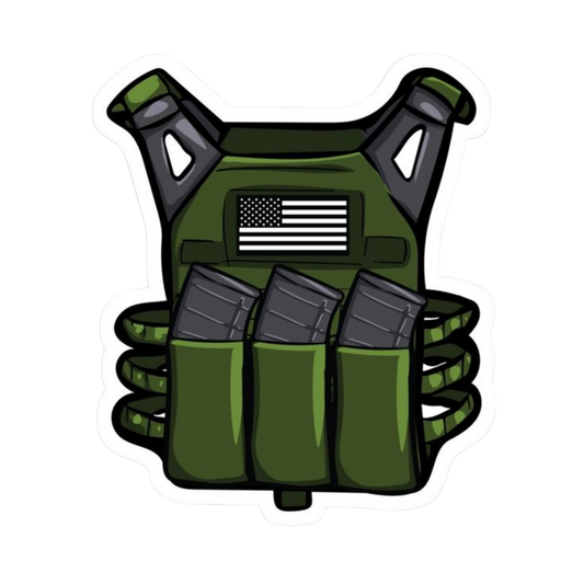 Guns & Booms 16 | Guns & Booms Premium Sticker | Action Graphics