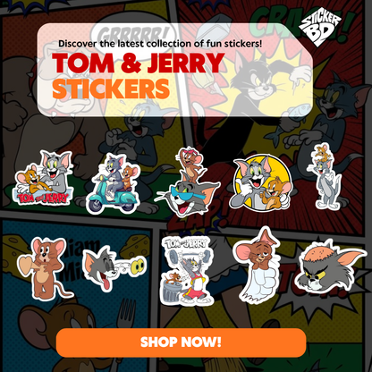 Tom and Jerry Sticker Bundle