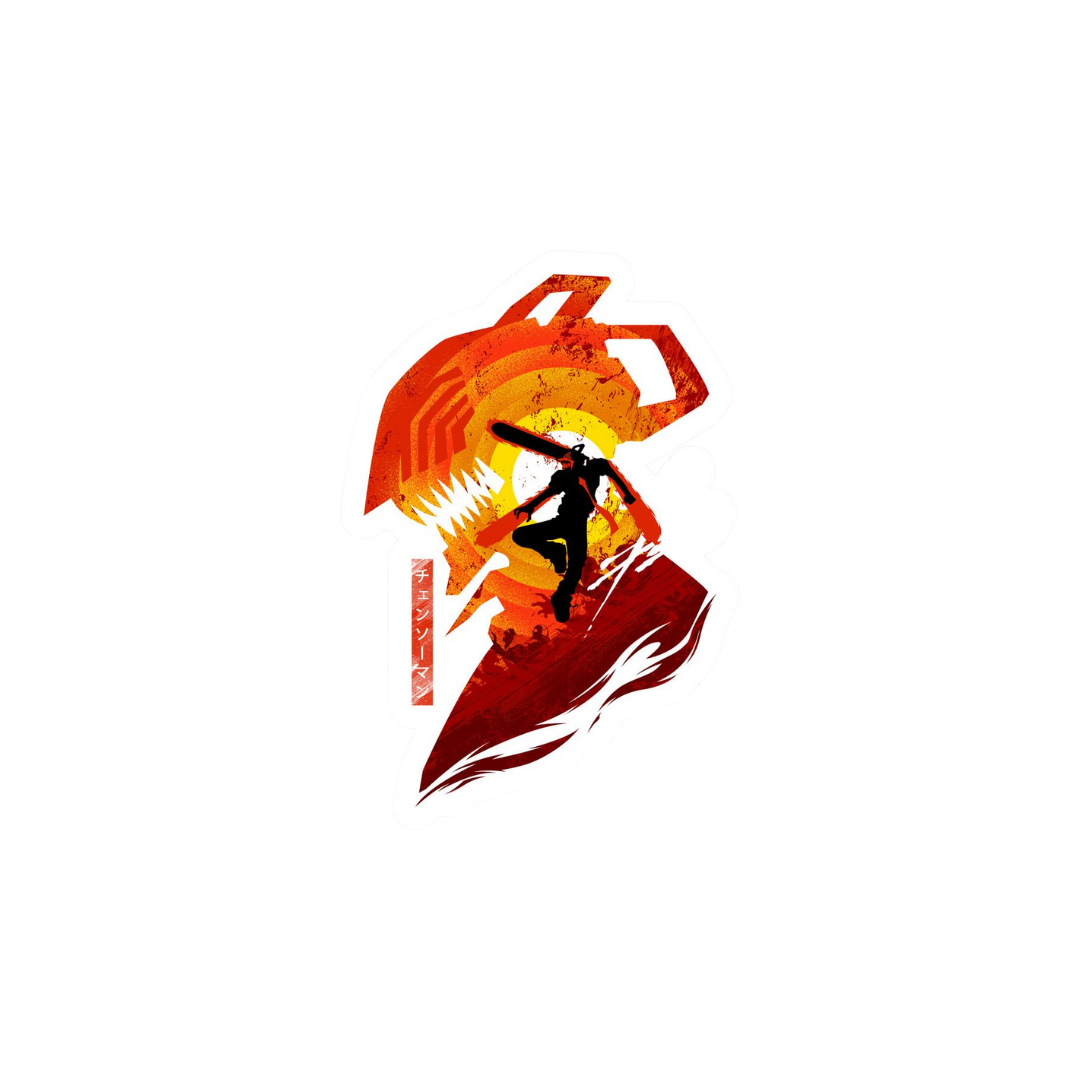 Chainsaw Man Anime Sticker Bundle