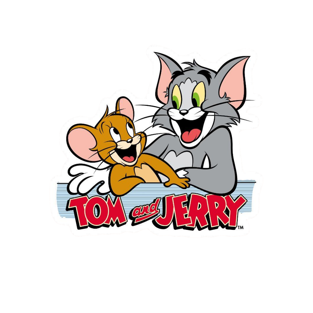 Tom and Jerry Sticker
