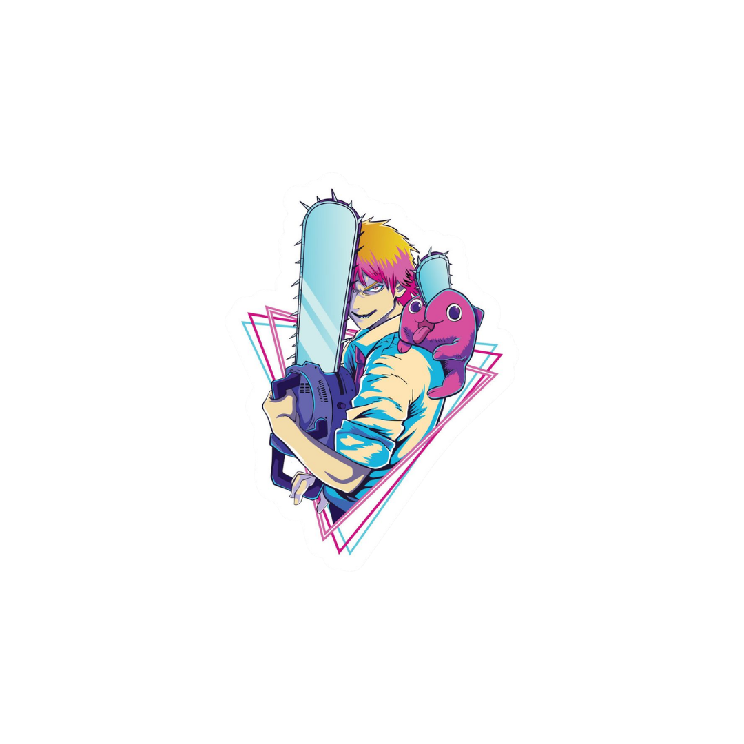 Chainsaw Man Anime Sticker Bundle