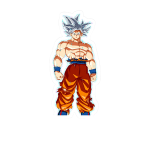 Son Goku Super Saiyan White Full  Dragon Ball Z Anime Stickers